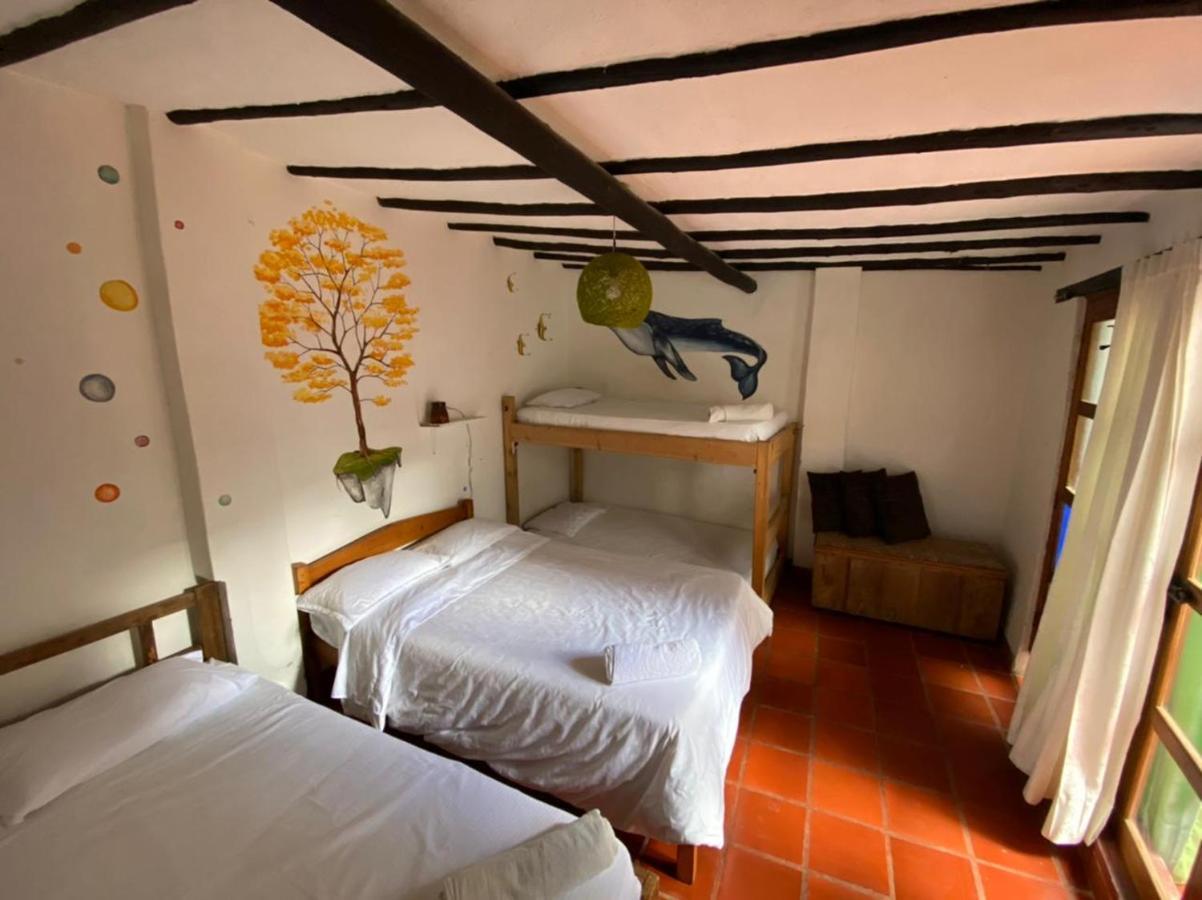 Green House Hostel Villa de Leyva Bagian luar foto