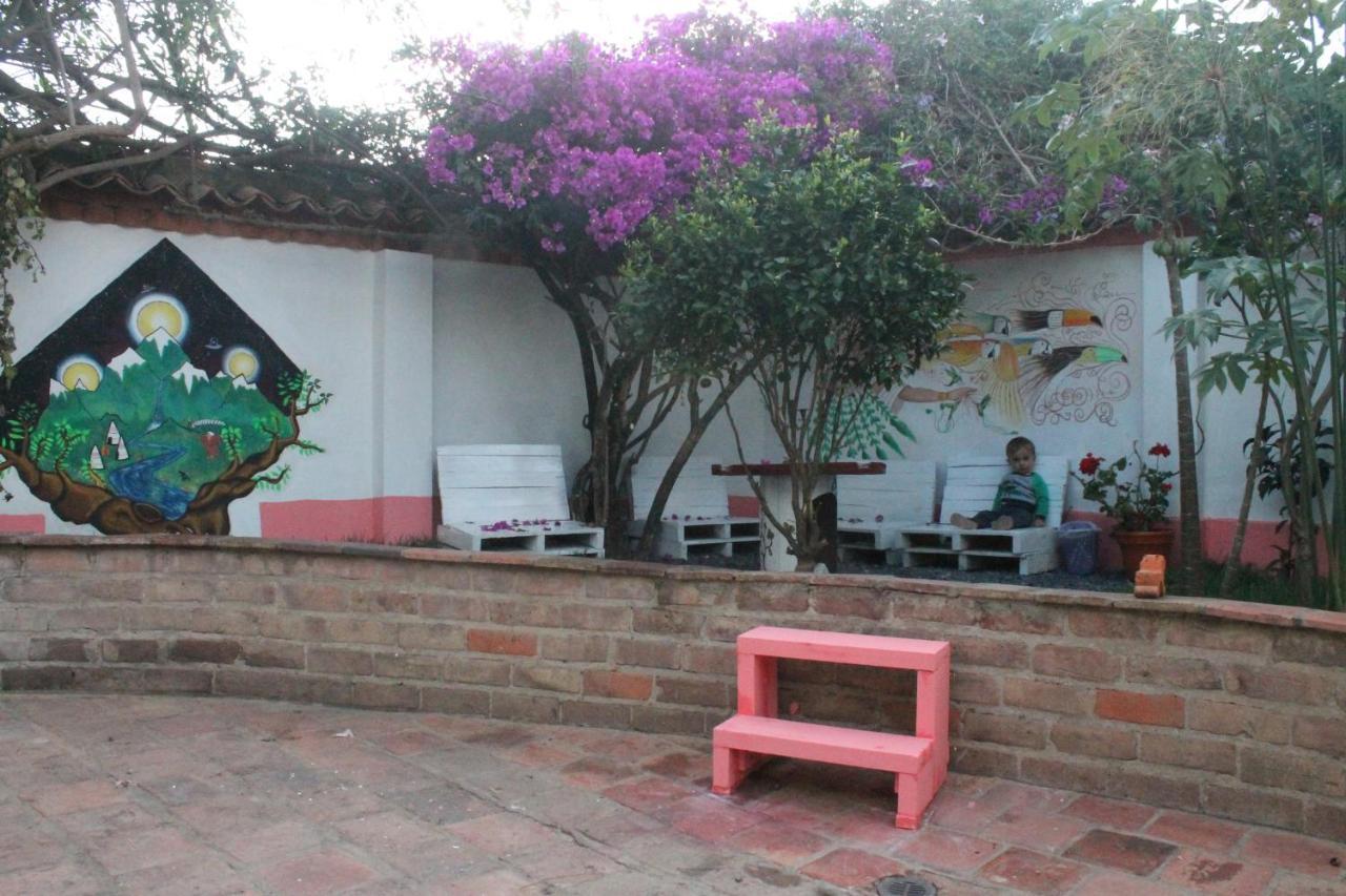 Green House Hostel Villa de Leyva Bagian luar foto